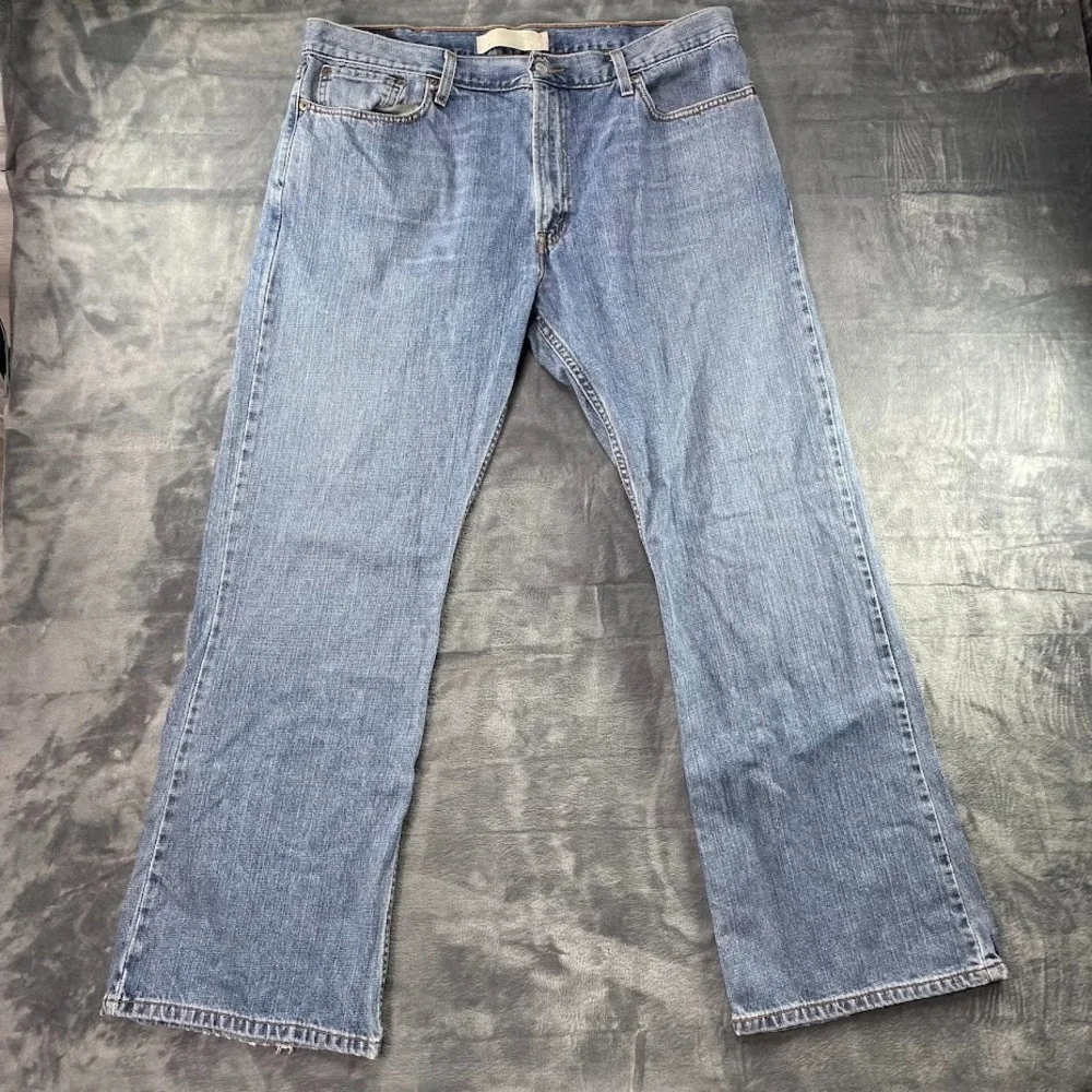 Levi's 527 Y2K Boot Cut Jeans Mens 40x32 Fit 38x32 Blue Denim Medium Wash Cowboy